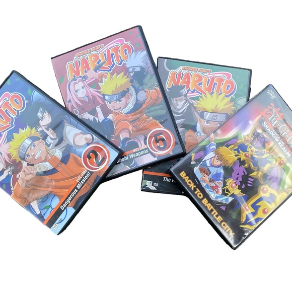 Anime DVD Shonen Jump Naruto & Yugioh Lot - Picture 1 of 7